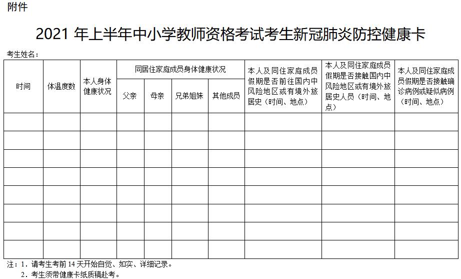 湖南省2021年上半年教師資格網(wǎng)上報名日期(圖2)